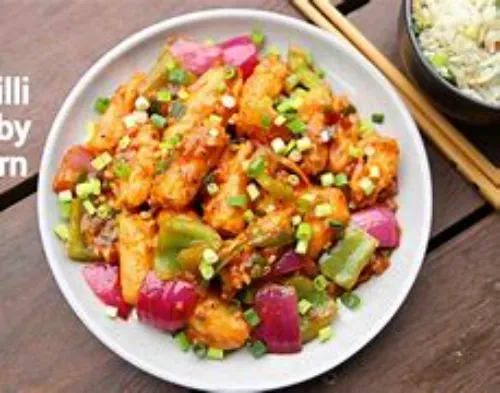 Veg Corn Chilly
